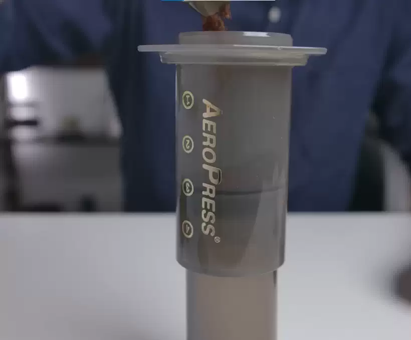 Inverted Aeropress Espresso Machine